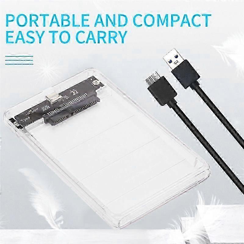 USB3.0 Type-C 2.5 Inch HDD Enclosure - External Hard Disk Case