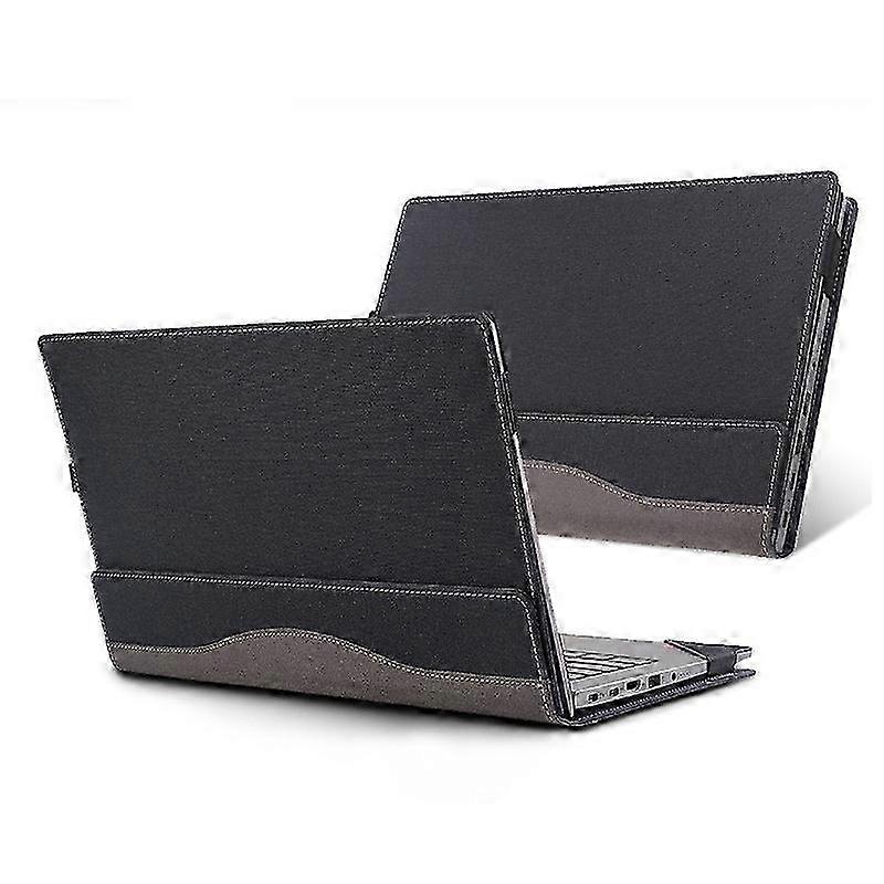 Shock Absorbing Leather Laptop Case