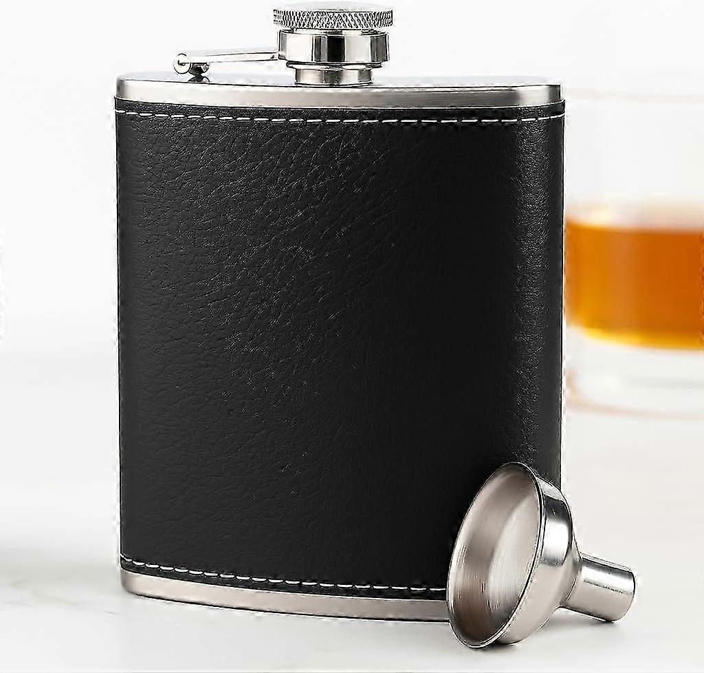 8 Oz Leak-Resistant Stainless Hip Flask