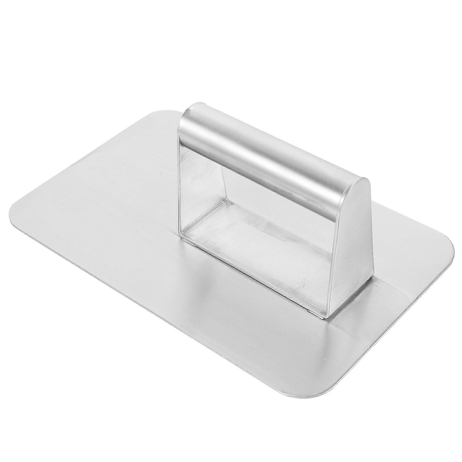Silver Burger Press Meat Press Tool for Baking Use