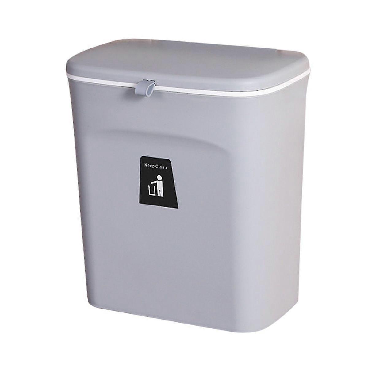 2.4-Gallon Countertop Compost Bin Eco-Friendly Removable Ring