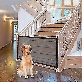 Magic Pet Gate compatible with The House Stairs Providing a Safe Enclosure compatible with Pets 110*72cm