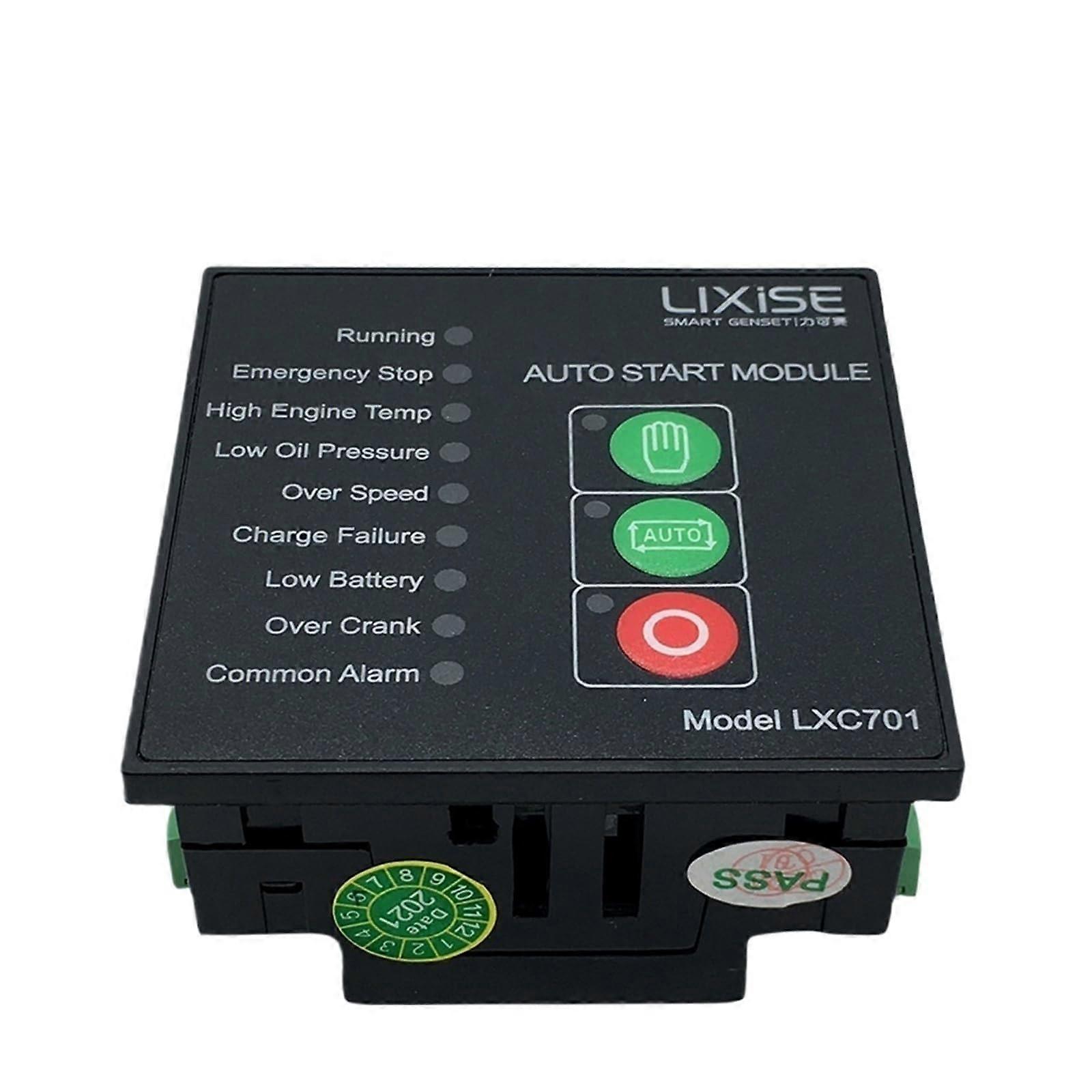 Diesel Generator Controller LXC701 Auto Start Control Unit for DSE701 Reliable Power Backup