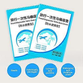 50Pcs Toilet Seat Cover Toilet Lid For Bathroom Accessories Bowl Disposable Mat Protector Products Household Merchandises Home G