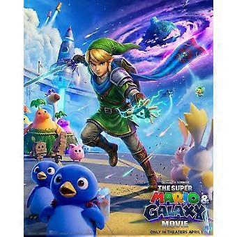 Link Super Mario Galaxy Movie Crossover Jigsaw Puzzle Gaming ZRC900
