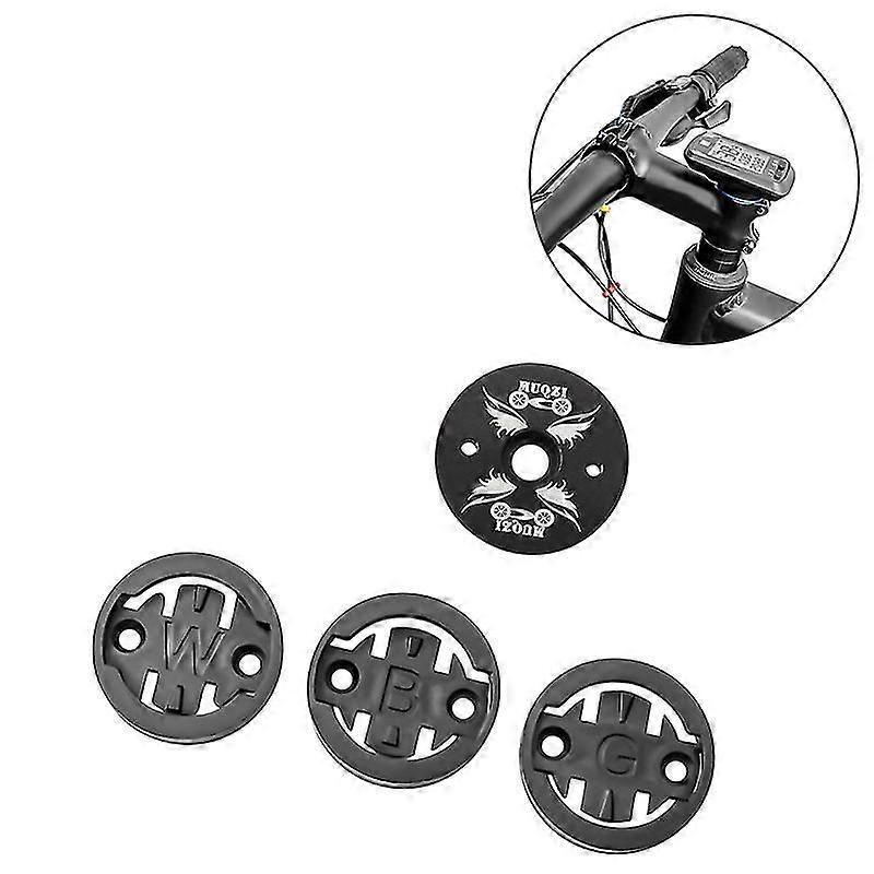 Bicycle Computer Mount Holder Bike Stem Headset Top Cap Compatible with Bryton Stopwatch Bracket