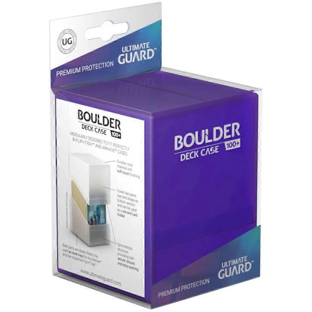 AMETHYST Ultimate Guard Boulder 100+ Standard Size Cards Handy Solid Deck Case