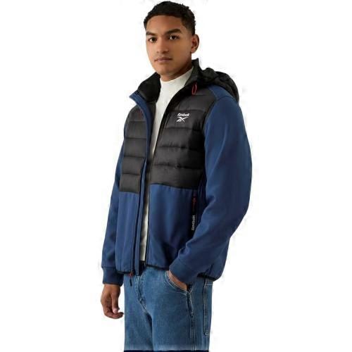 Reebok Mens Plain Ribbed Cuff Raincoat