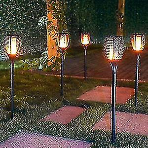 Waterproof Solar Flame Lamp Ip65 Garden Torch Solar Flame Lights,4 Pcs