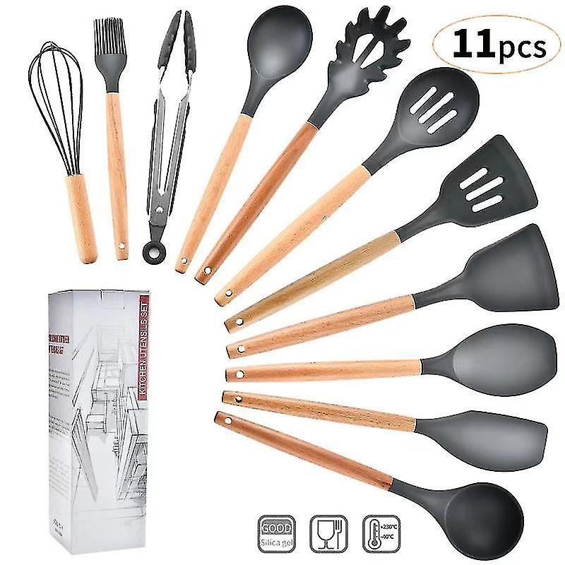 11pcs Silic Utensil Set Kit Utensils Ing Utensils Set With H Kitware