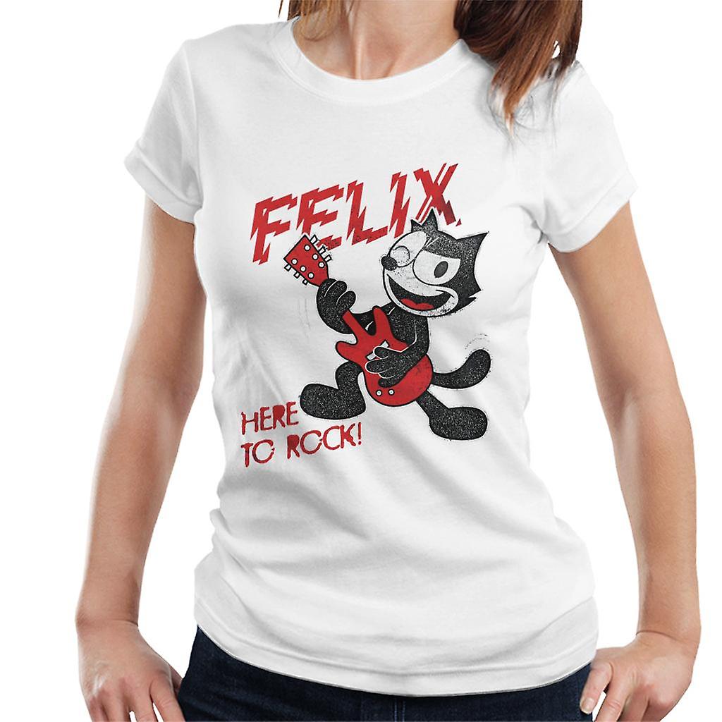 Felix The Cat Here To Rock Women's T-Shirt
