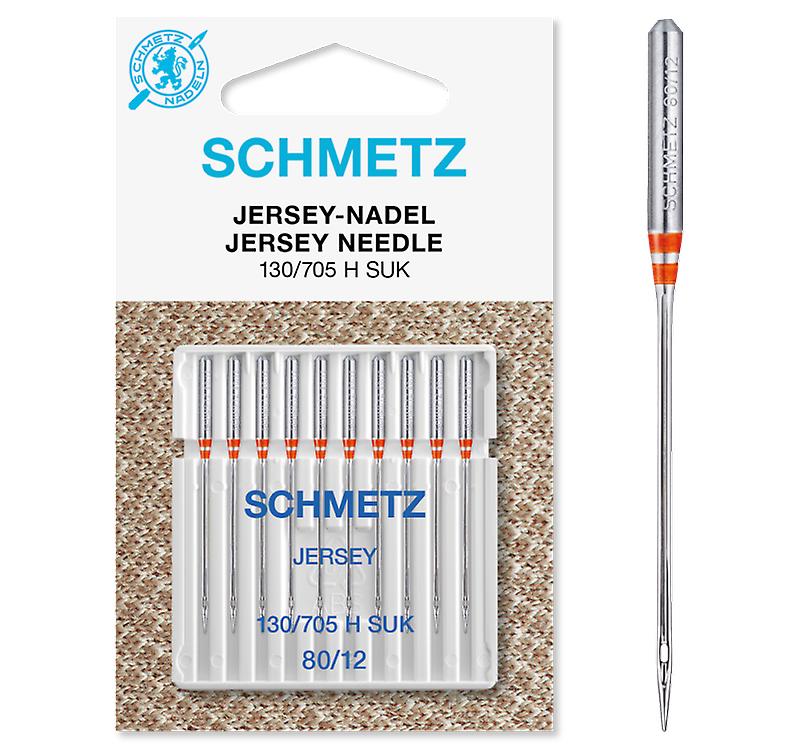 Aiguilles de Machine à coudre Schmetz - Jersey / stylo bille, Pack de 10 (différentes tailles)