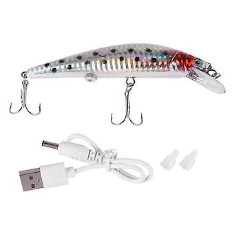 Usb Rechargeable Led Twitching Fish Lure Electric Bait Life-like Vibrate Fishing Lure Triple Hook E | Fruugo QA Usb Rechargeable Led Twitching Fish Lure Electric Bait Life-like Vibrate Fishing Lure Triple Hook E | Fruugo QA