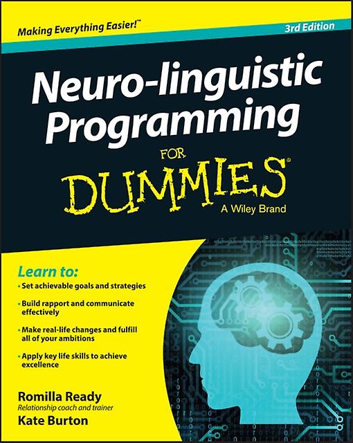 Neurolinguistic Programming For Dummies by Kate Burton Paperback Book