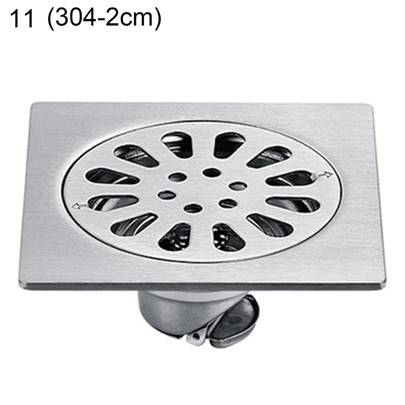 Universal Gulvafløb Høj hårdhed Anti-bagvand Holdbar Robust brusegulvafløb til badeværelse