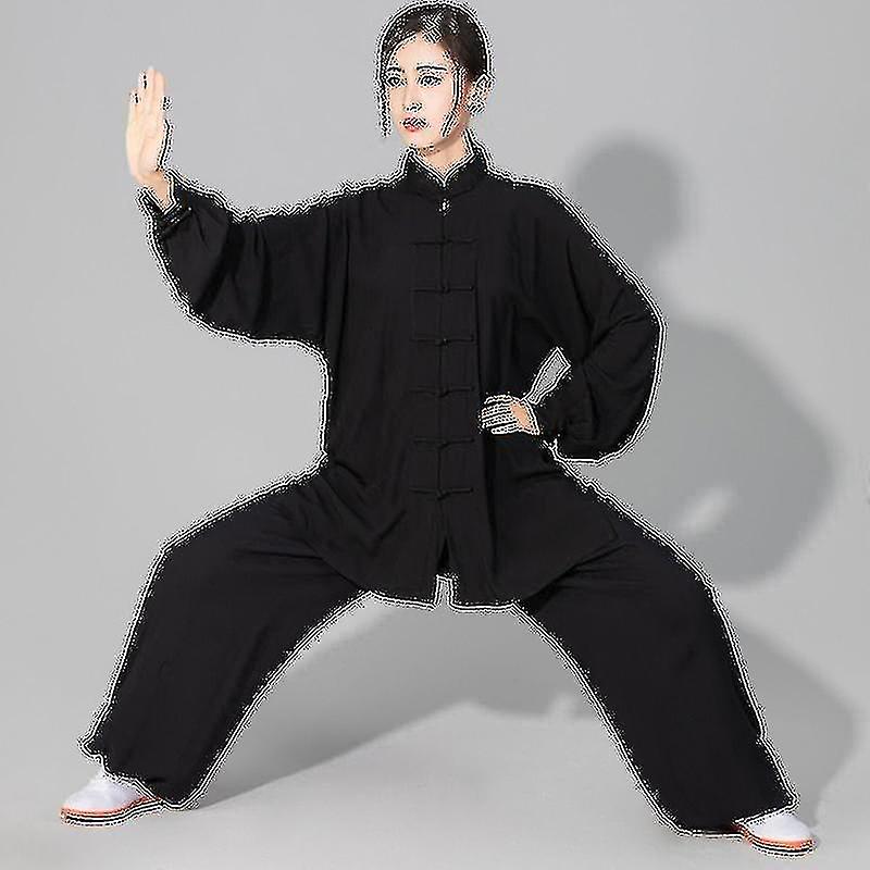 Ανδρικά και γυναικεία μαλακά βαμβακερά Tai Chi ρούχα, ρούχα πολεμικών τεχνών Kung Fu