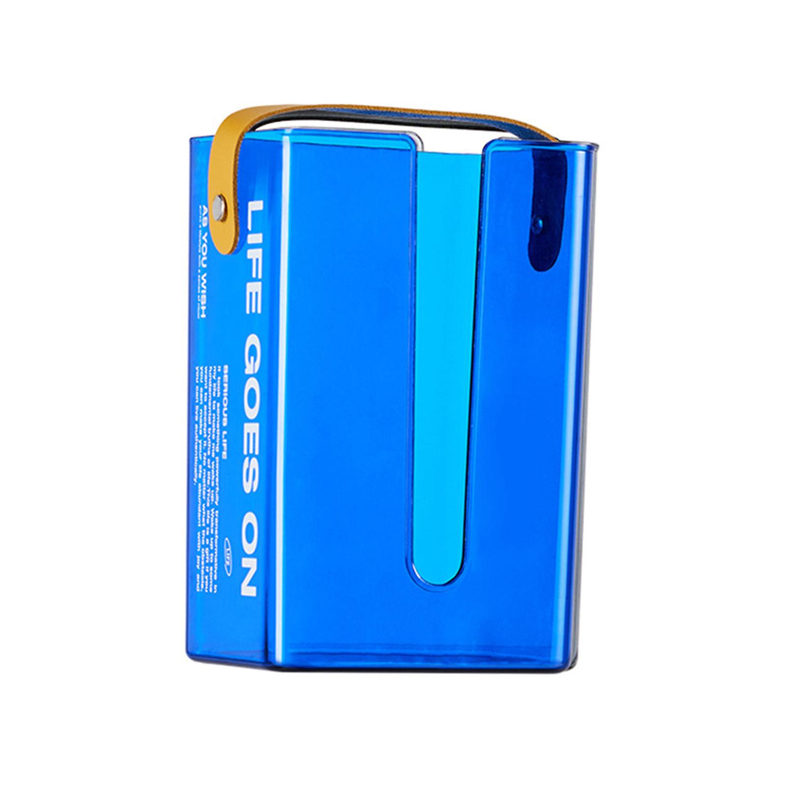 Home Roll Tissue Paper Box Easy To Refill Tissue Dispenser With Handle For Tissue Paper Facial Tissue