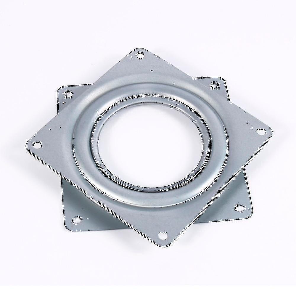 4 Inch Square Rotating Swivel Plate, Replacement Metal Bearing
