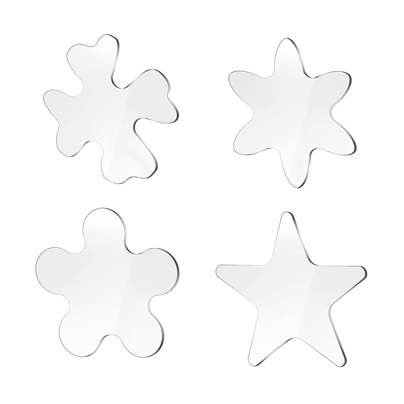 4Pcs Quilting Template DIY Sewing Tools Transparent Acrylic Patchwork Craft