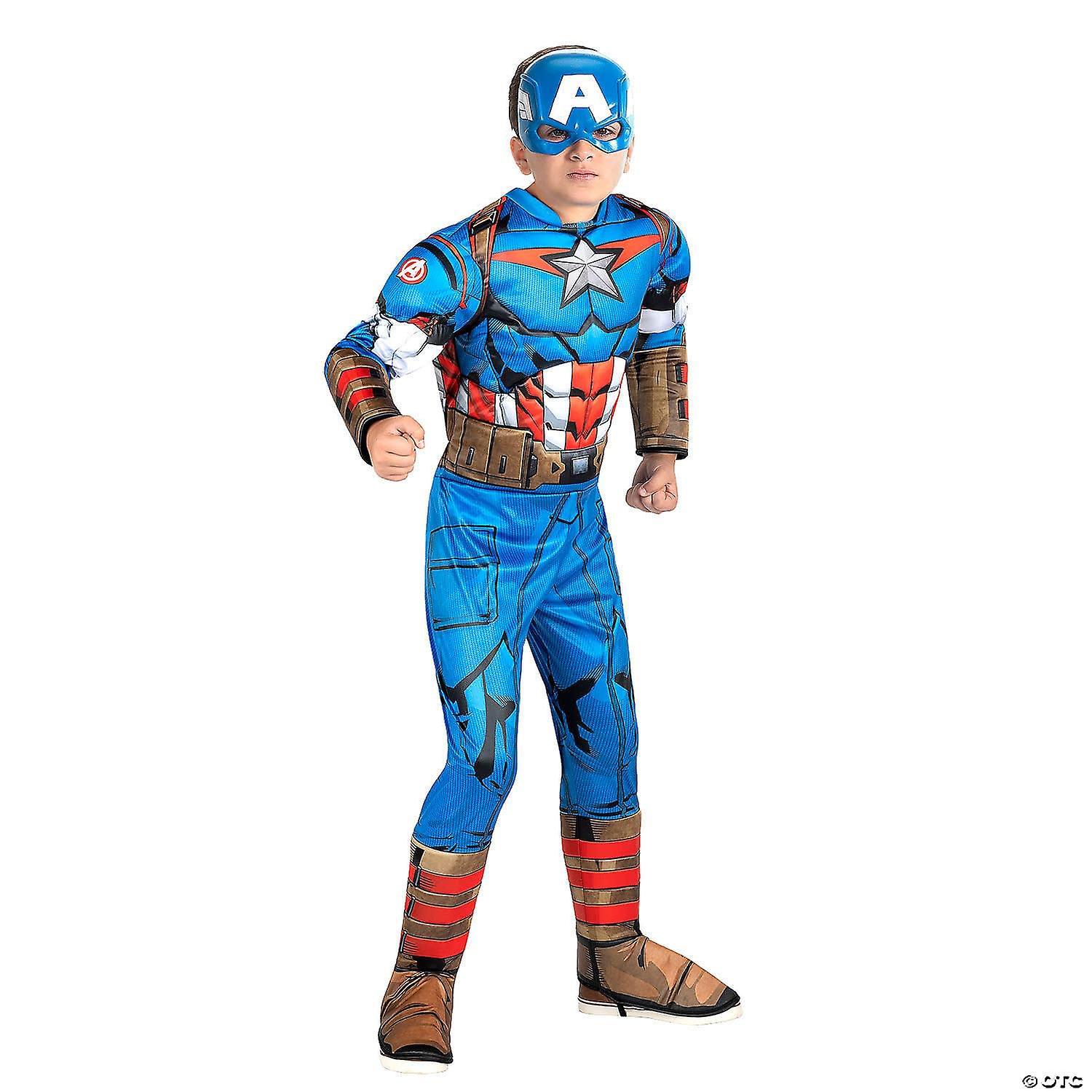 Captain America (Steve Rogers) Child Qualux Costume