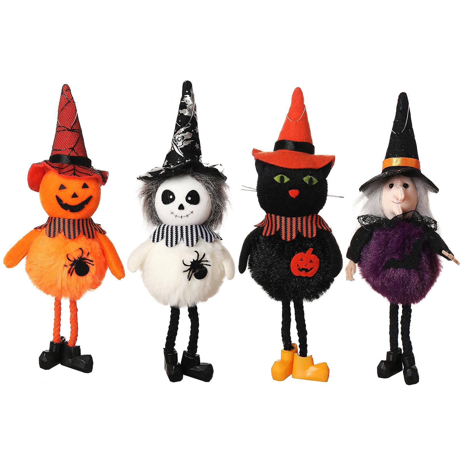 Halloween Pendant Ghost Festival Bar Witch Pendant Broom Ghost House Layout Props Decorations