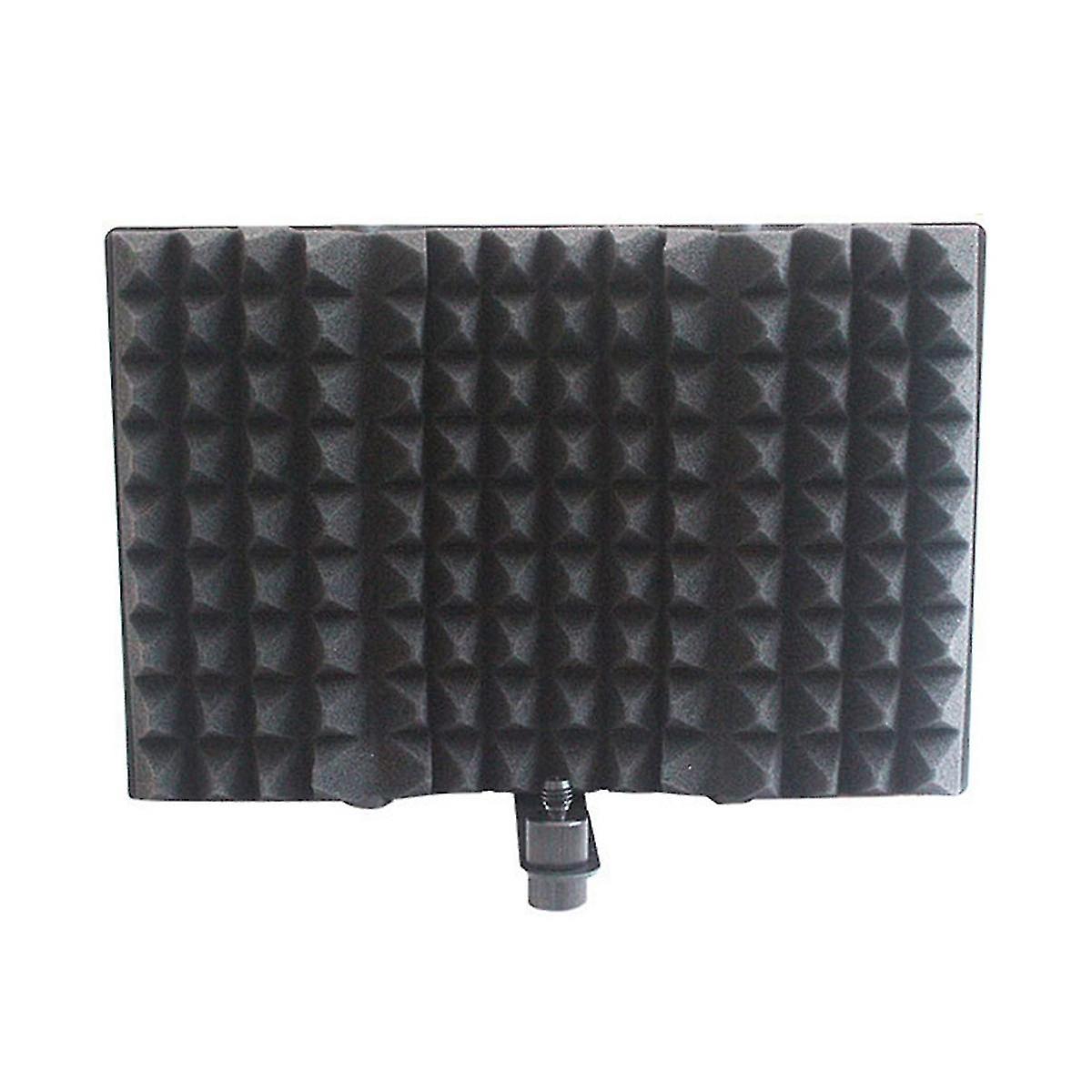 Mini Microph Creen 3 Panels Foldable Acoic Screen Foam With D For Recording Bro