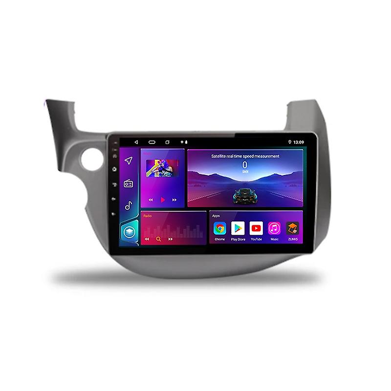 Android GPS Car Radio For Honda Fit Jazz 2007 - 2013 LHD Stereo Multimedia Video Player DSP CarPlay