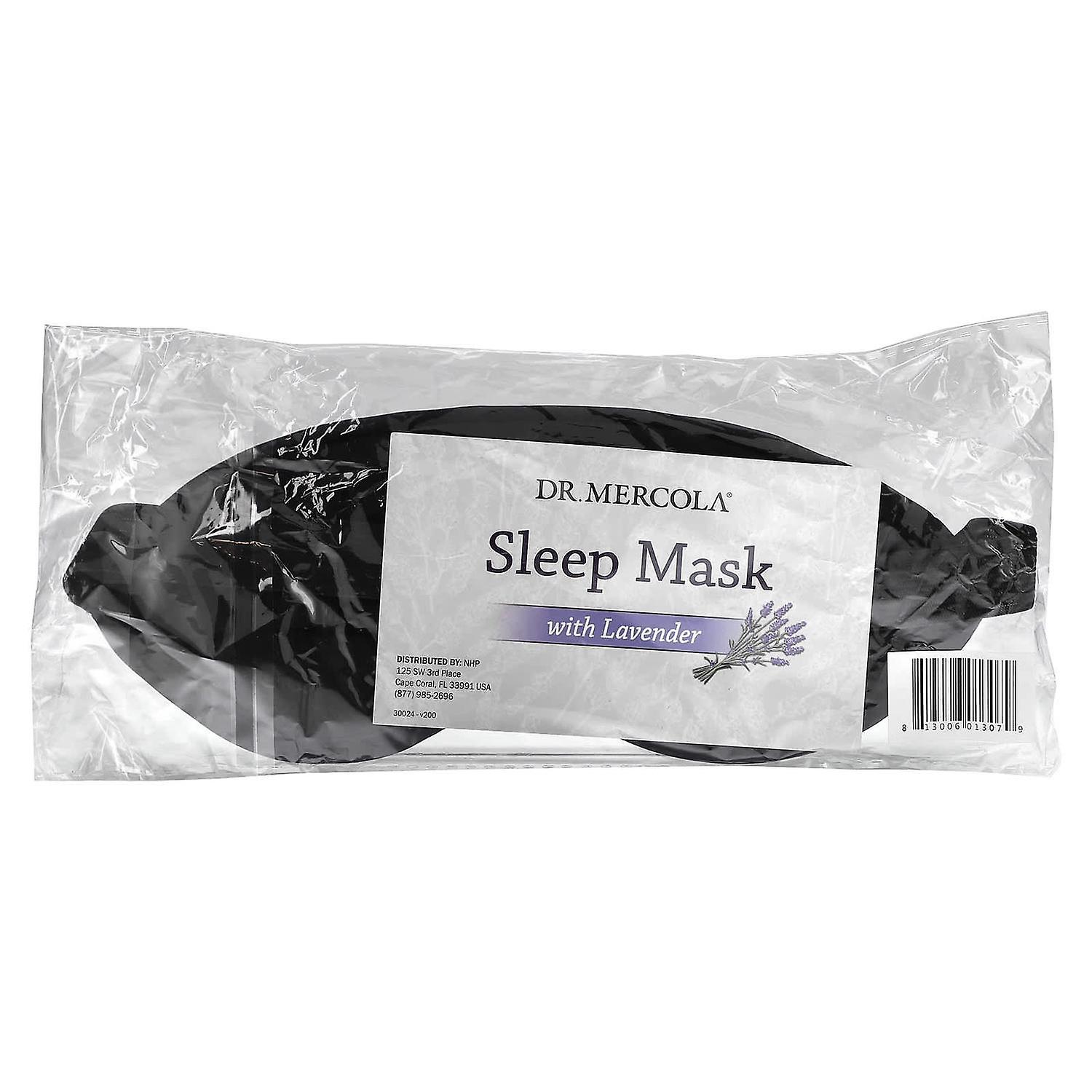 Dr. Mercola, Sleep Mask with Lavender, 1 Mask