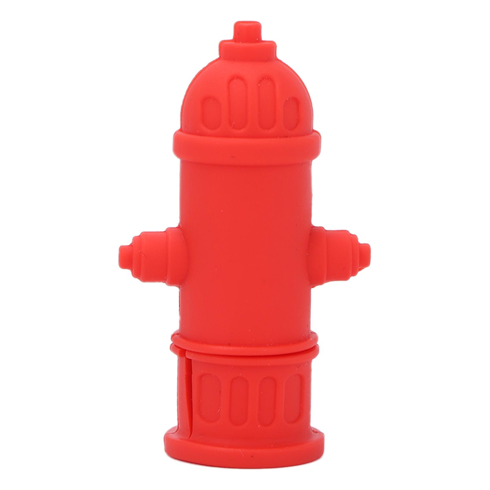 Cartoon Fire Hydrant Shaped USB Flash Drive Cute Home Office USB Stick for Data Transfer