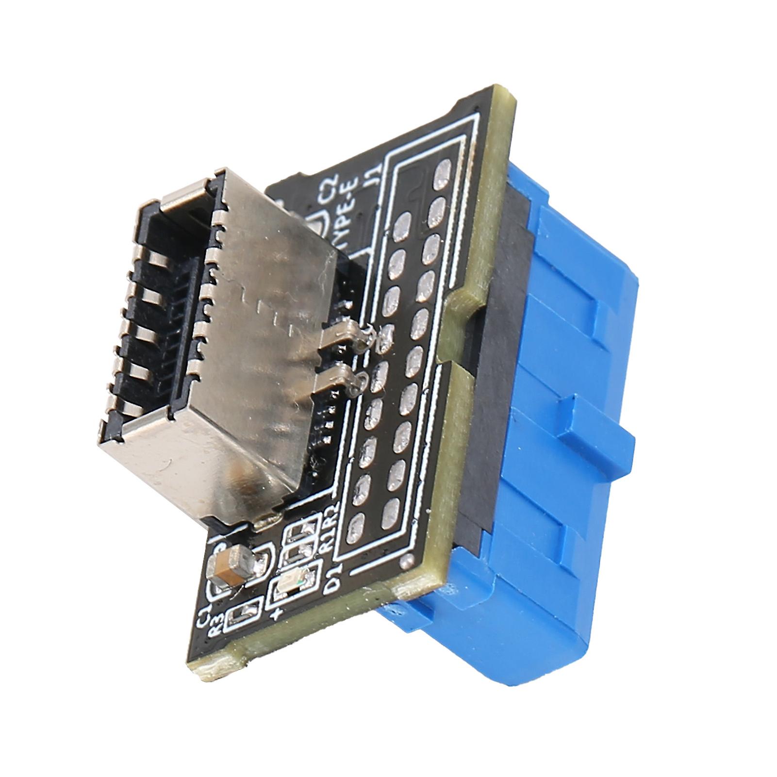 20Pin Type-E to 19Pin USB 3.0 Adapter for Fast 10Gbps Data Transfer and Easy Use