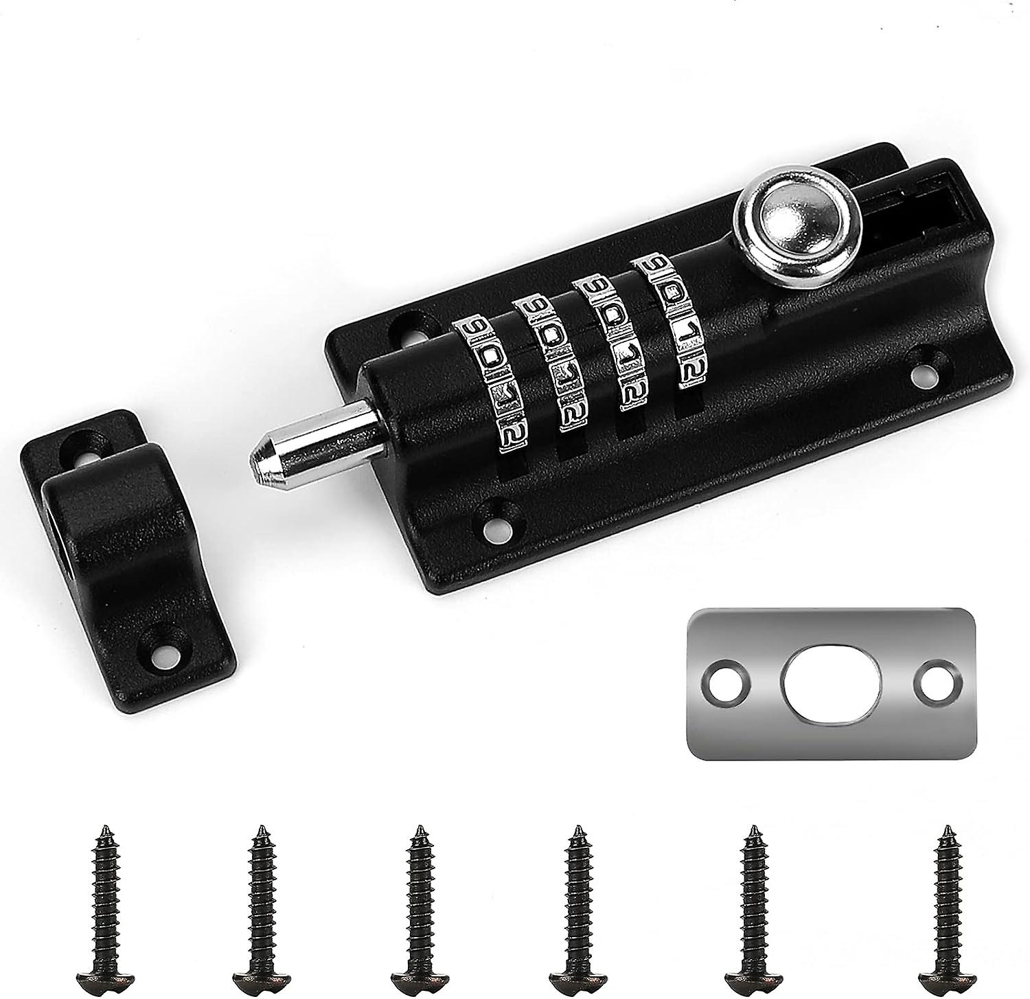 Coded Door Lock, Recodable Waterproof Combination Lock