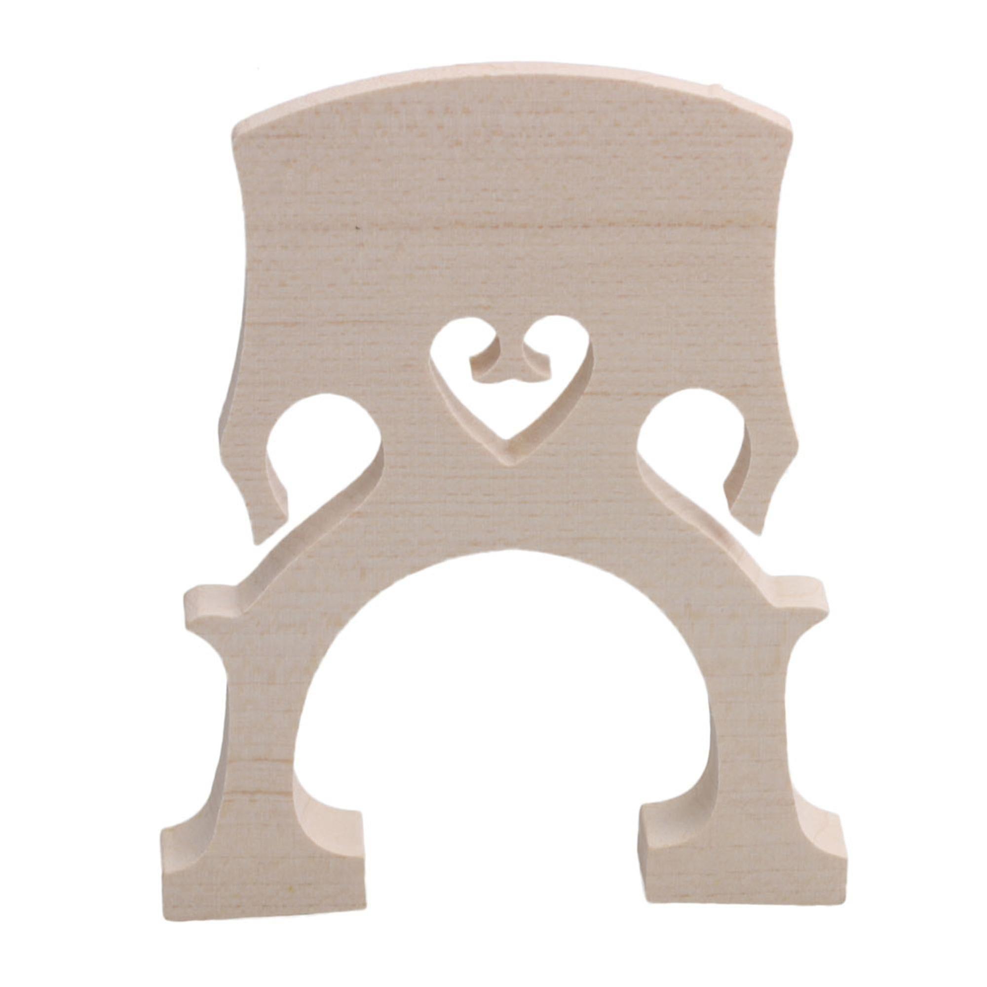 Orchestral String Instrument Fittings Parts 4/4 Maple Cello Bridge Replacement Cello Bridge For 4/4 Size Ppm-2486