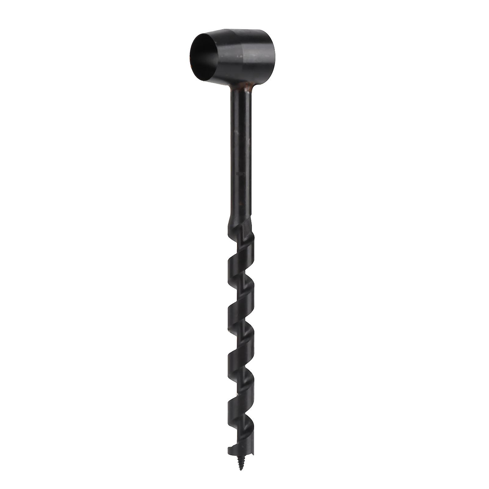 Risegun Wood Auger Drill Manual Auger Drill, Portable Survival Wood Punching Tool 16-230mm/0.63-9.06in