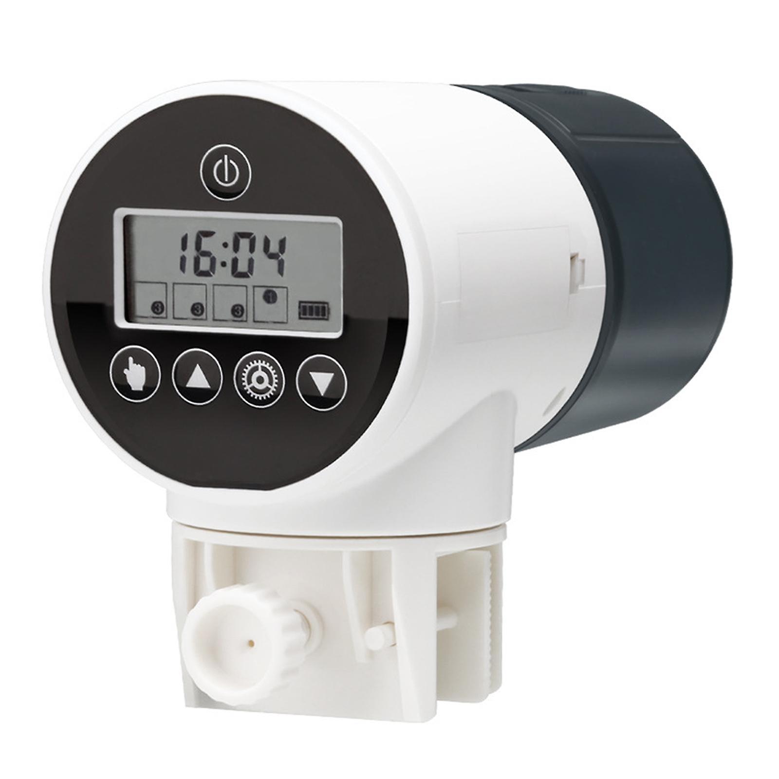 Automatic Fish Aquarium Timer Feeder Food Dispenser Lcd