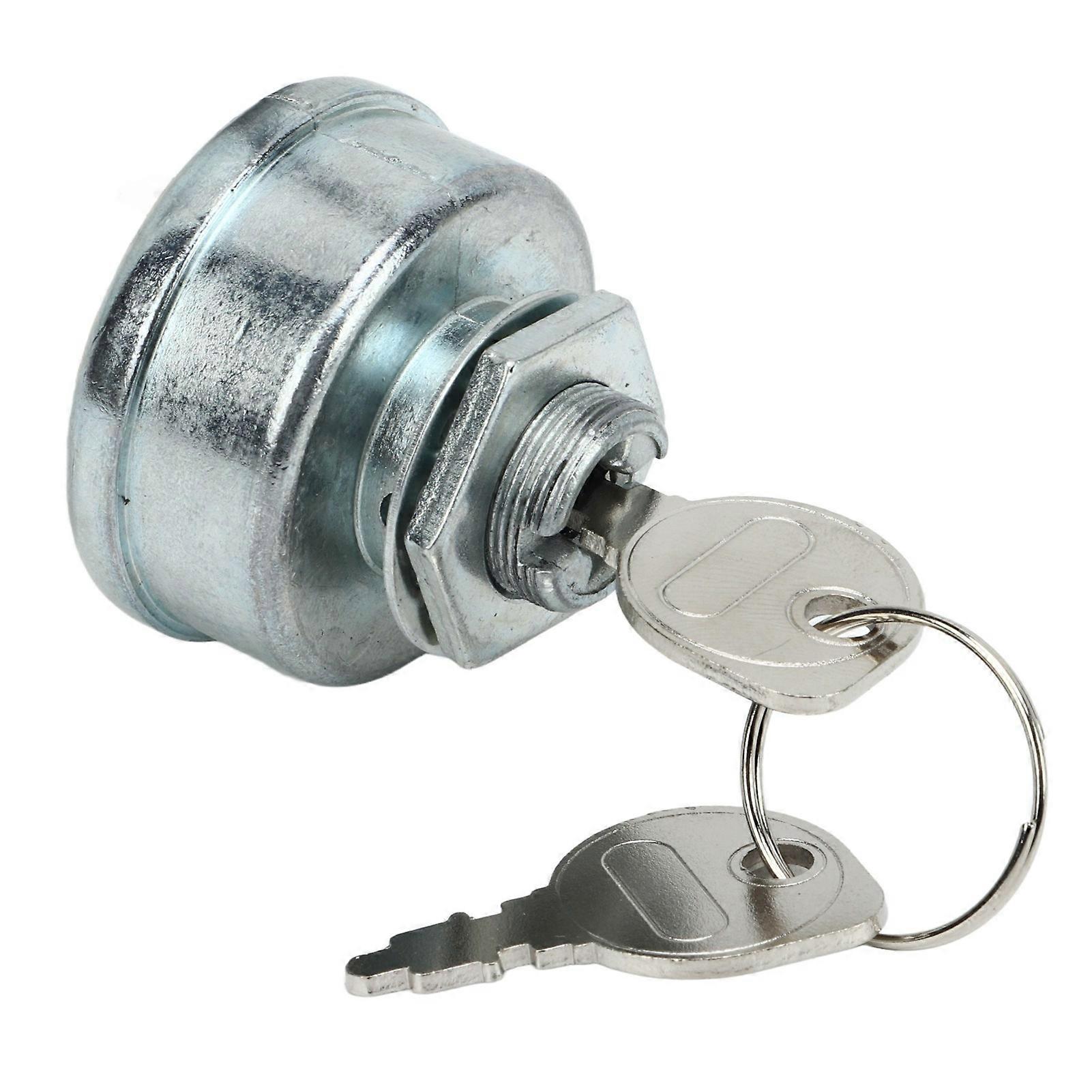 Ignition Starter Switch 365402 Metal Lawn Mower Tractor Circuit System Parts with 2 Keys Replacement for John Deere