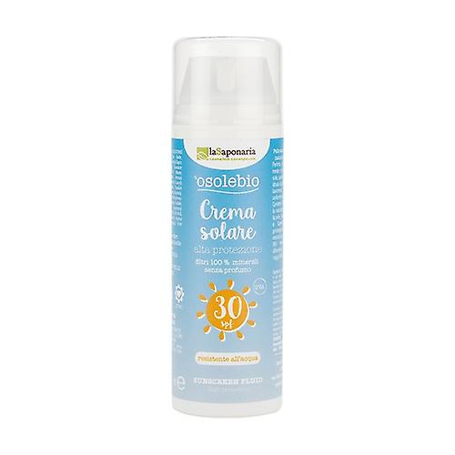High protection sunscreen SPF30 Without Chemical Filters 125 ml of cream