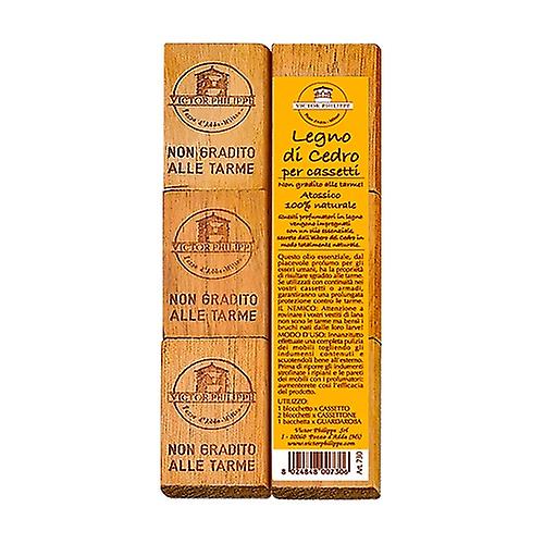 Cedar fragrance for drawers (6 pieces) 70 g
