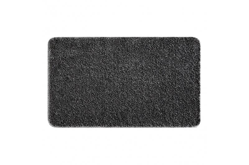 Bathroom rug SYNERGY, glamour, non-slip, soft - lurex grey