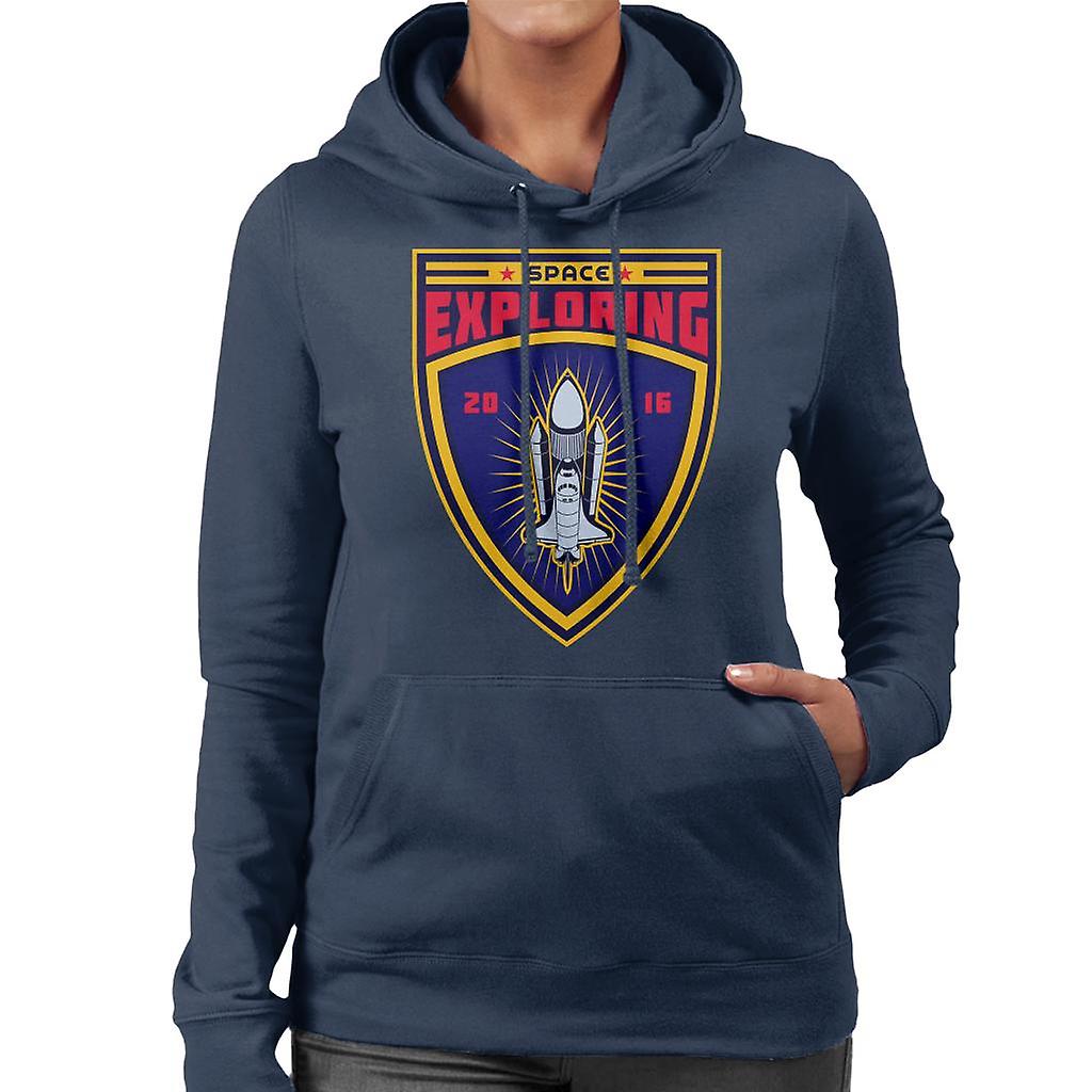 NASA Space Exploring Women's Hooded Sweatshirt
