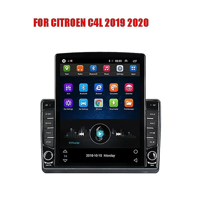 9.7" Android For Citroen C4L 2019 2020 Tesla Type Car Radio Multimedia Video Player Navigation GPS