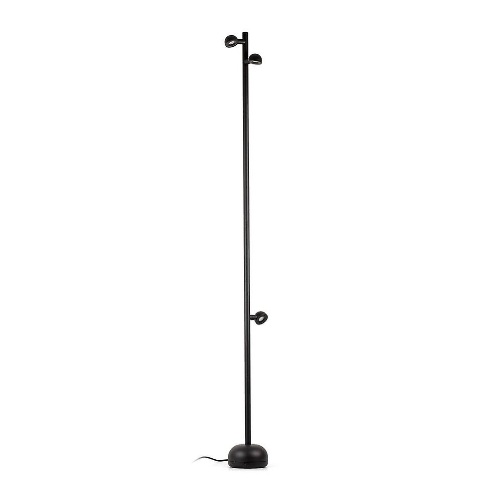 Faro BROT - Integrated LED Floor Lamp Multi Arm Black, 2700K