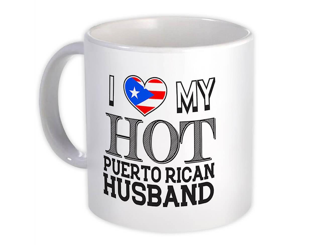 Presentmugg: Jag älskar min heta puertoricanska make Puerto