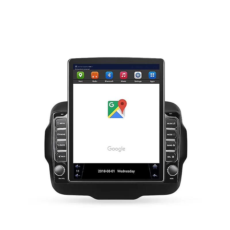 For Jeep Renegade 2014-2018 Android Car Stereo Multimedia Radio Video Player Carplay For Tesla Style