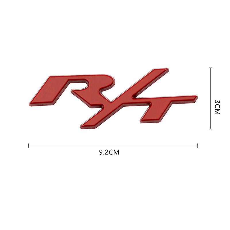 3d Metal R/t Logo Rt Emblem Car Styling For Dodge Ram Journey Charger ...