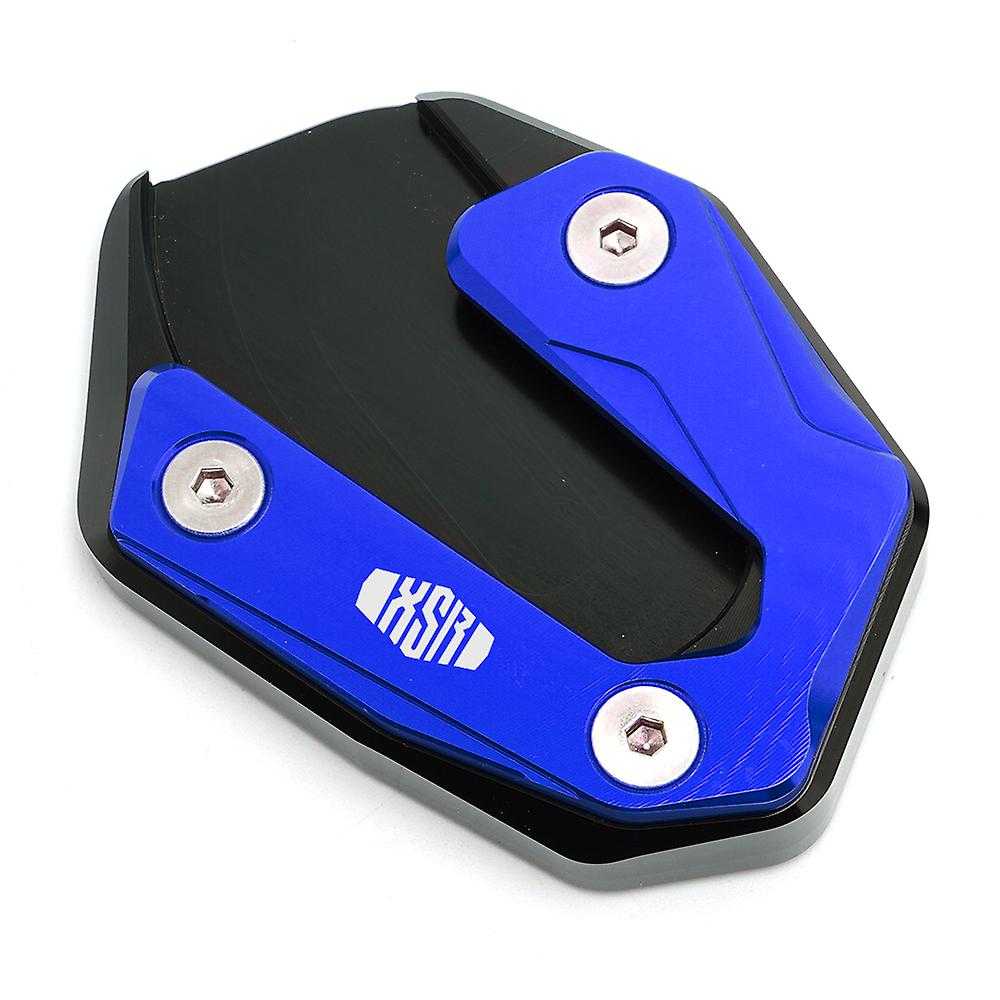 For Yamaha Xsr 700 Xsr700 Mt-07 Mt 07 Fz 07 2014-2022 2023 Motorcycle Cnc Kickstand Foot Side Stand Extension Pad Support Plate