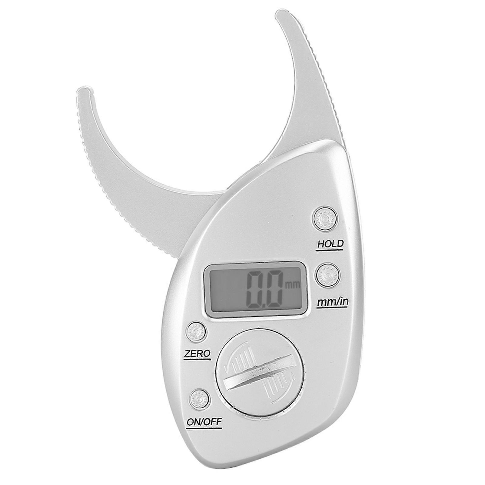 Body Fat Caliper Digital Display High Accuracy Battery Powered Body Fat Measurement