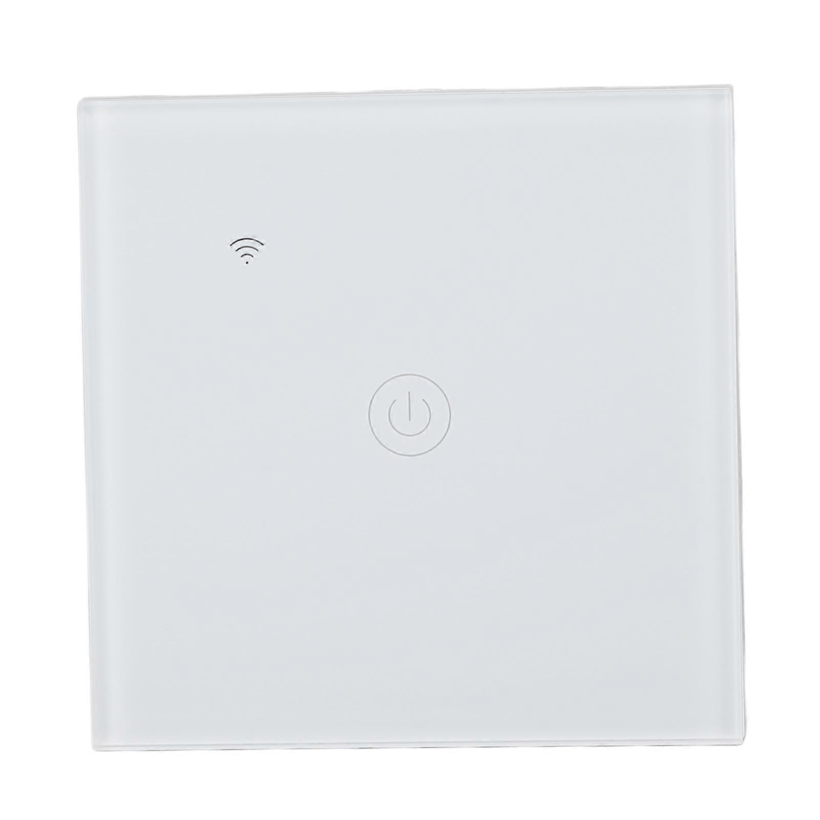 Interrupteur mural intelligent Wi-Fi, panneau en verre, commande vocale Bluetooth, interrupteur tactile intelligent pour Tuya Home, type 86