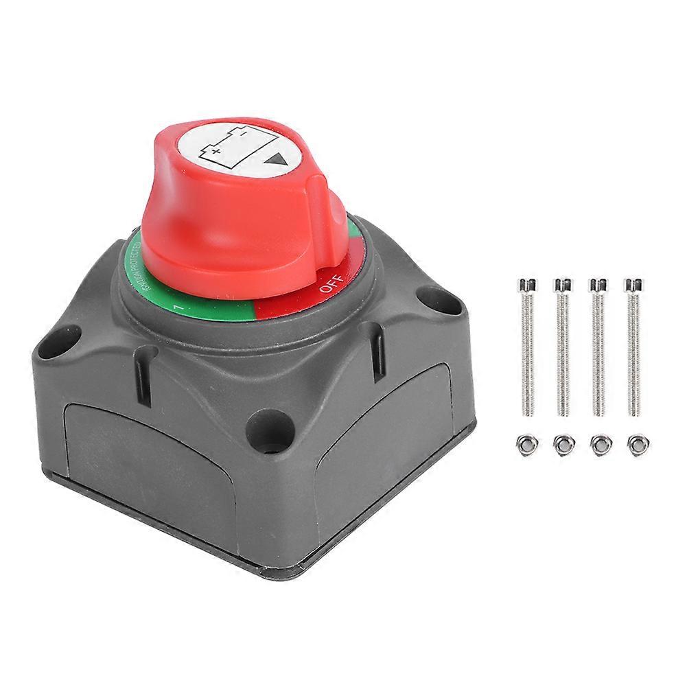 3 Gear Battery Power Cut Master Knob Switch Disconnect Isolator Anti Leakage for Car RV Boat E2U111