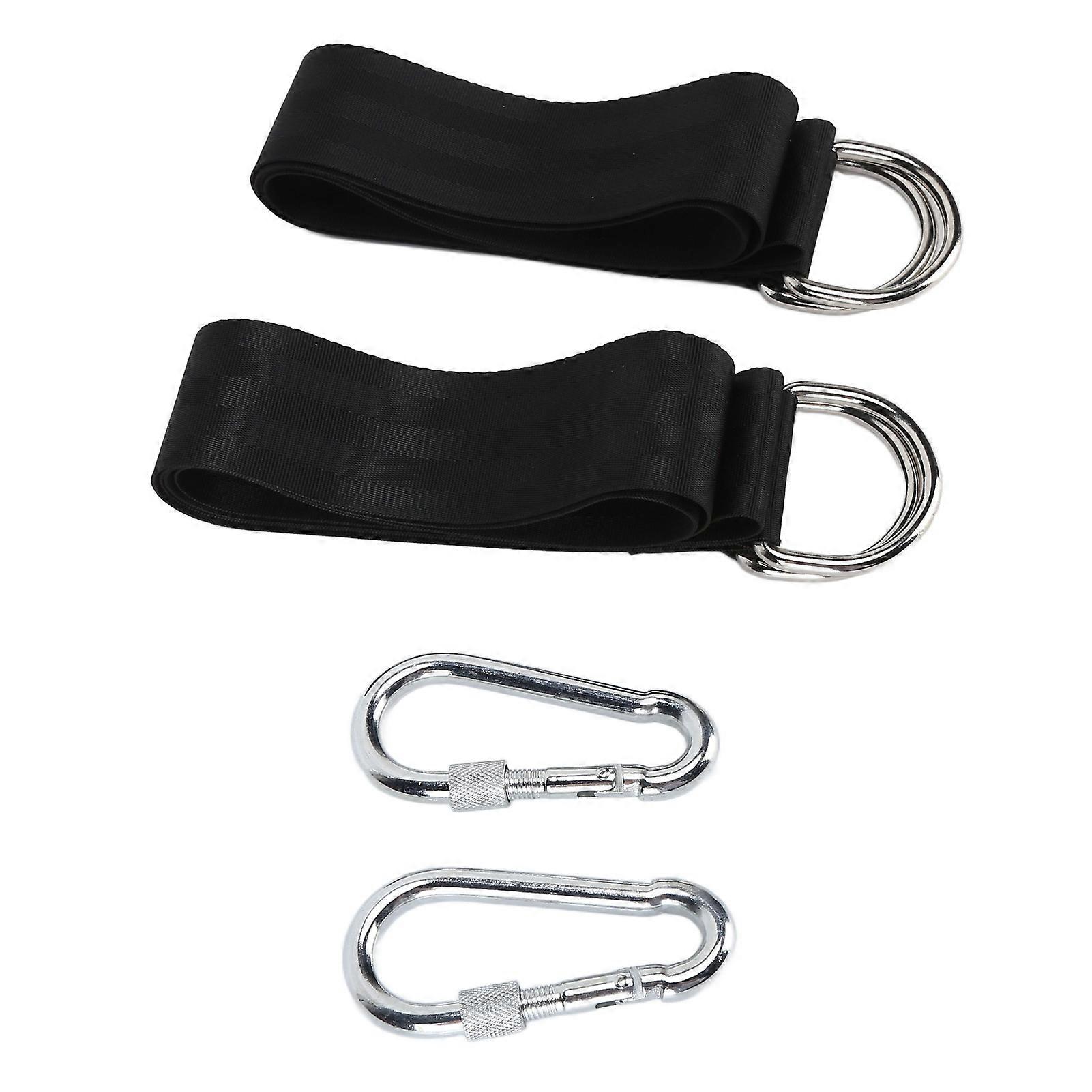 Tree Swing Strap Multifunctional Durable High Strength Polyester Hanging Swing Strap For Outdoor Camping(2 Straps2 Buckles )