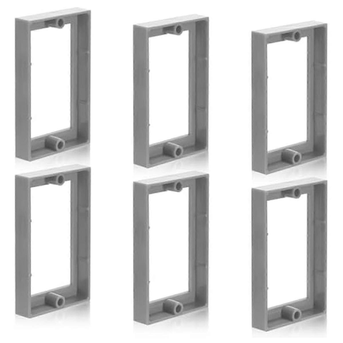 6 Electric Box Extender,1/2 Inch Single Gang Receptacle Outlet Box Extenders for Electric Outlet Sw